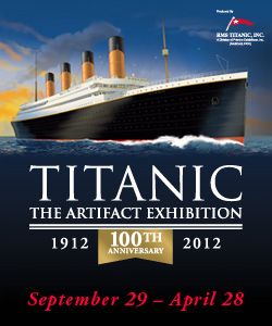 Visiting the Titanic Exhibit at the North Carolina Museum of Natural Sciences