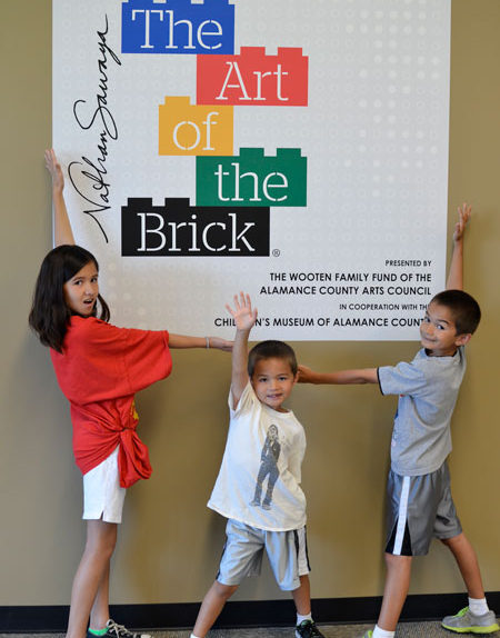 The Art of the Brick at the Alamance County Arts Council