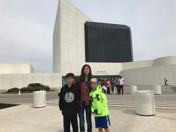 Our Family’s Visit to the Kennedy Presidential Library