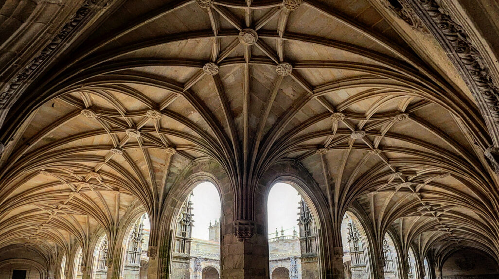 The Cloister of the Catedral de Santiago de Compostela
