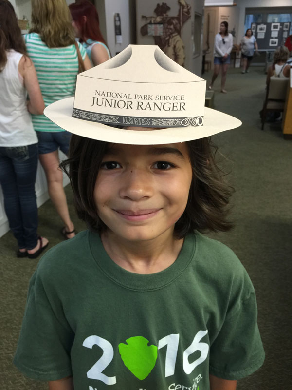 Fort_Frederica_junior_Ranger_hat